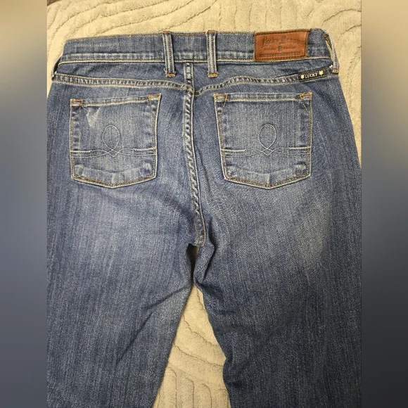 Lucky Brand Women's Blue Denim Jeans Size 8 Sophia Straight 8/29 Long - Picture 3 of 6
